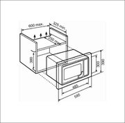 Микроволновая печь Teka MWL 20 BIT STAINLESS STEEL фото 2 в Казани и Татарстане