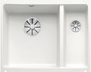 Мойка Blanco SUBLINE 350/150-U керамика отводная арматура InFino® матовый белый Мойка Blanco SUBLINE 350/150-U керамика отводная арматура InFino® матовый белый
