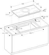 Индукционная варочная панель Gaggenau CI283102 фото 2 в Казани и Татарстане