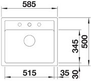 Мойка BLANCO LEGRA 6 Silgranit антрацит фото 2 в Казани и Татарстане
