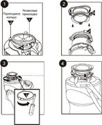 Измельчитель пищевых отходов Haier HDM-1155S фото 4 в Казани и Татарстане