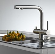 Смеситель Franke Atlas Clear Water нержавеющая сталь фото 3 в Казани и Татарстане