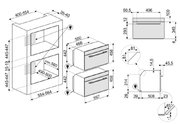 Комбинированный духовой шкаф с функцией СВЧ Smeg SF4102MCS фото 4 в Казани и Татарстане