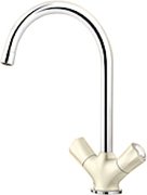 Смеситель Blanco Amona chrome/silgranit кофе фото 2 в Казани и Татарстане