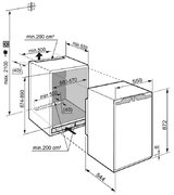 Встраиваемый холодильник Liebherr IK 1654 Premium фото 4 в Казани и Татарстане