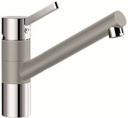 Смеситель Бланко Tivo chrome/Silgranit жемчужный фото в Казани и Татарстане Смеситель Blanco Tivo chrome/Silgranit жемчужный фото в Казани и Татарстане