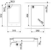 Варочная панель Smeg PGF30T-1 фото 4 в Казани и Татарстане