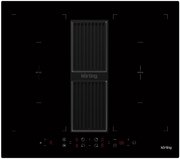 Индукционная варочная панель с интегрированной вытяжкой Korting HIBH 68980 NB Индукционная варочная панель с интегрированной вытяжкой Korting HIBH 68980 NB фото