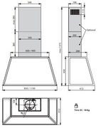 Вытяжка Falmec TIME 115 INOX фото 3 в Казани и Татарстане