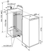 Встраиваемый холодильник Liebherr IKB 3514 Comfort BioFresh фото 4 в Казани и Татарстане
