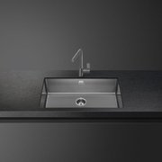 Мойка Смег Mira VSTR71DKX темная нержавеющая сталь фото 3 в Казани и Татарстане Мойка Smeg Mira VSTR71DKX темная нержавеющая сталь фото 3 в Казани и Татарстане