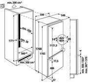 Встраиваемый холодильник Kuppersbusch FKGF 8800.1i фото 2 в Казани и Татарстане