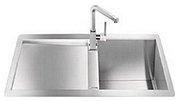 Мойка Смег LQ861SF фото в Казани и Татарстане Мойка Smeg LQ861SF фото в Казани и Татарстане