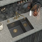 Мойка Omoikiri Kata 55-2-U-BL фото 4 в Казани и Татарстане