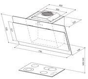 Вытяжка Faber Cocktail WH F80 фото 4 в Казани и Татарстане