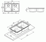 Мойка Смег LTS902-2 фото 2 в Казани и Татарстане Мойка Smeg LTS902-2 фото 2 в Казани и Татарстане