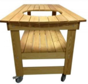 Стол для гриля Big Green Egg L лиственница фото 3 в Казани и Татарстане