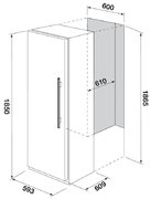 Встраиваемая морозильная камера Fulgor Milano FFSI 351 NF ED X фото 3 в Казани и Татарстане