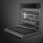 Духовой шкаф с функциями пара и СВЧ Smeg SO6204APB фото 4 в Казани и Татарстане