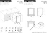 Винный шкаф Dunavox DX-53.130DBK/DP фото 3 в Казани и Татарстане