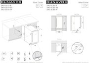 Винный шкаф Dunavox DAU-32.83B фото 3 в Казани и Татарстане