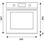 Духовой шкаф Bertazzoni F6011MODVPTN фото 2 в Казани и Татарстане