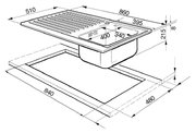 Мойка Смег LPD861D фото 2 в Казани и Татарстане Мойка Smeg LPD861D фото 2 в Казани и Татарстане