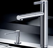 Смеситель Бланко Linee нержавеющая сталь матовая фото 3 в Казани и Татарстане Смеситель Blanco Linee нержавеющая сталь матовая фото 3 в Казани и Татарстане