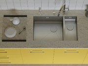 Мойка Omoikiri TAKI 69-2-U/IF SIDE IN-L фото 2 в Казани и Татарстане