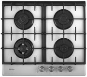 Газовая стеклянная варочная панель Korting HGG 635 CTW Газовая стеклянная варочная панель Korting HGG 635 CTW