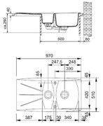 Мойка Franke MIG 651 бежевый фото 2 в Казани и Татарстане