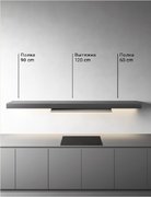 Полка Фалмек 90 см панелируемая KACL.457#NF фото 4 в Казани и Татарстане Полка Falmec 90 см панелируемая KACL.457#NF фото 4 в Казани и Татарстане