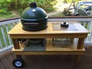Стол для гриля Big Green Egg L лиственница фото 4 в Казани и Татарстане