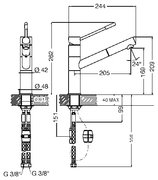 Смеситель Смег MD12-CR фото 2 в Казани и Татарстане Смеситель Smeg MD12-CR фото 2 в Казани и Татарстане
