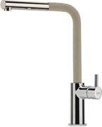Смеситель Franke Neptune Style выдвижной шланг хром/бежевый Смеситель Franke Neptune Style выдвижной шланг хром/бежевый
