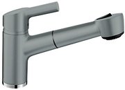 Смеситель Blanco Elipso-S II керамика серый алюминий Смеситель Blanco Elipso-S II керамика серый алюминий