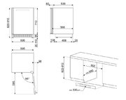 Встраиваемый винный холодильник Smeg CVI138LS3 фото 4 в Казани и Татарстане