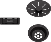 Набор декоративных элементов Blanco C-overflow и InFino® черный матовый одна чаша 239975 фото в Казани и Татарстане