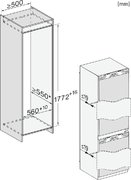 Встраиваемый холодильник Miele KFN 7744 D фото 3 в Казани и Татарстане