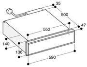 Встраиваемый подогреватель Gaggenau WS 461-100 фото 2 в Казани и Татарстане