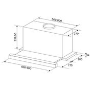 Встраиваемая вытяжка Bertazzoni KTE60MOD1B фото 4 в Казани и Татарстане