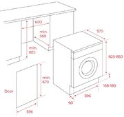 Встраиваемая стирально-сушильная машина Teka LSI5 1481 фото 2 в Казани и Татарстане