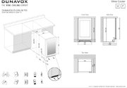 Винный шкаф Dunavox DAUF-38.100DSS.TO фото 4 в Казани и Татарстане