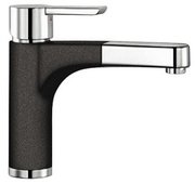 Смеситель Бланко Pylos-S chrome/Silgranit антрацит фото в Казани и Татарстане Смеситель Blanco Pylos-S chrome/Silgranit антрацит фото в Казани и Татарстане