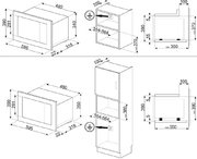 Встраиваемая микроволновая печь Smeg FMI120N2 фото 4 в Казани и Татарстане