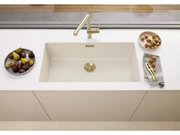 Набор декоративных элементов C-overflow и InFino® Satin Gold (одна чаша) Blanco 203476 фото 3 в Казани и Татарстане