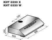 Вытяжка Korting KHT 6330 X фото 2 в Казани и Татарстане