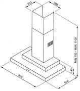 Вытяжка Smeg KSE9100X фото 3 в Казани и Татарстане