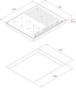 Индукционная варочная панель Teka IZF 64440 MSP BLACK фото 2 в Казани и Татарстане