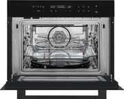 Компактный духовой шкаф с СВЧ Weissgauff OE 446 Black Edition фото 2 в Казани и Татарстане